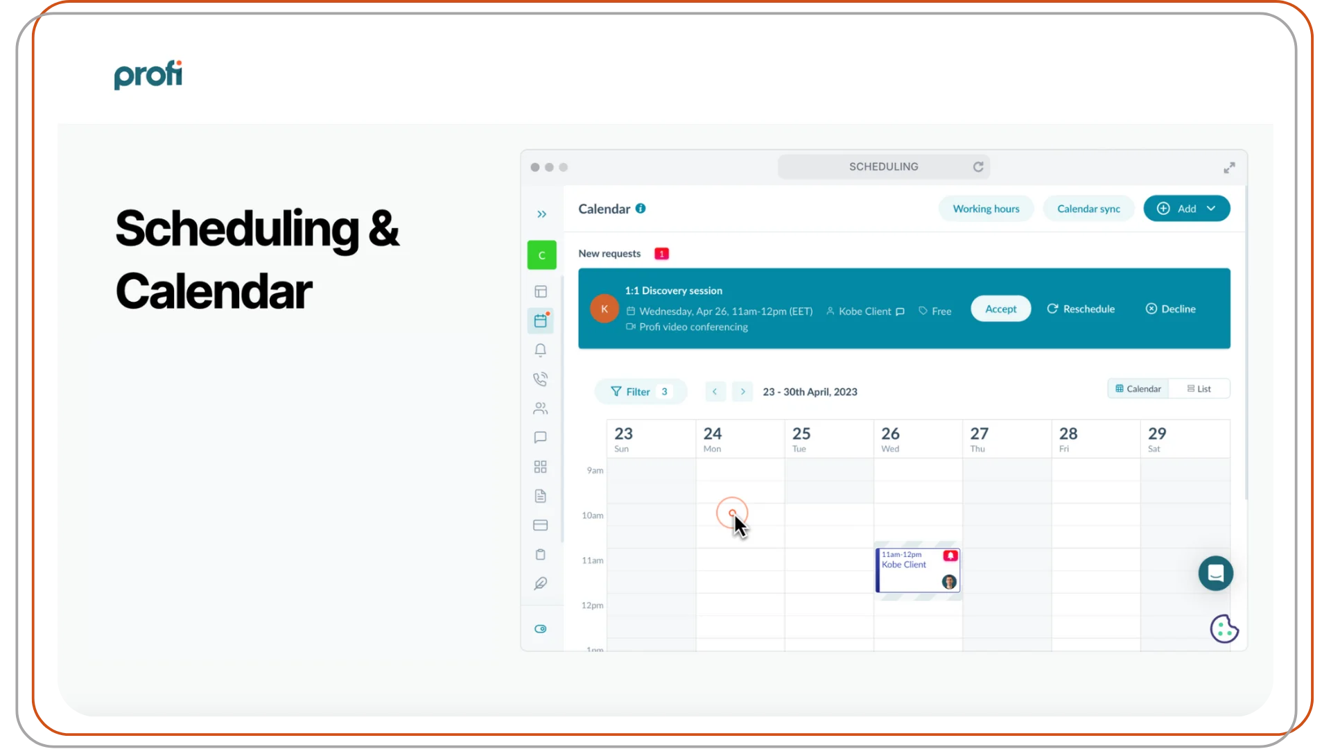Usability Testing of a Scheduling Flow
